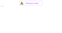 Desktop Screenshot of biltuning.no